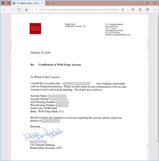 Financial Phishing via Compromised Office 365 Tenants & Phishing Domains bec protection